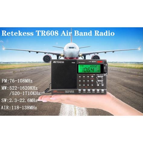 Retekess V Portable Am Fm Radio With Shortwave Mp Player