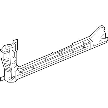 Tgg Zz Genuine Honda Reinforcement L Side Sill