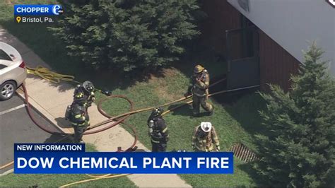 Fire Erupts Inside Dow Facility In Bristol Bucks County 6abc