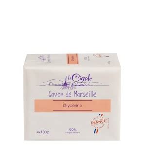 Acquista LA CIGALE Sapone Di Marsiglia Glicerina 4x100g Kanela