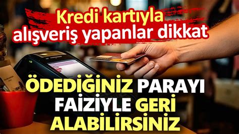 Ödediğiniz parayı faiziyle geri alabilirsiniz 20 ye varan komisyon oyunu