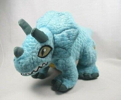 Universal Studios Jurassic World Triceratops Hasbro Plush Stuffed ...