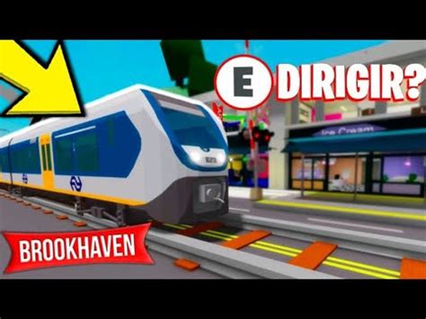 NOVO TREM NO BROOKHAVEN RP YouTube