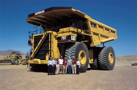 The Big Mac Cat® 797 Mining Truck Is 25 Years Old Caterpillar Engine