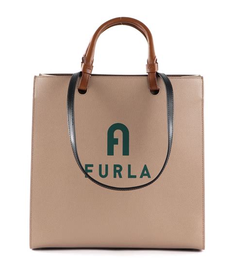 FURLA shoulder bag Varsity NS Tote L Greige + Jasper | Buy bags, purses ...