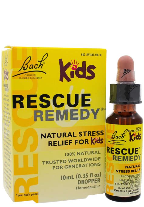 Bach Flower Remedies Rescue Remedy Kids