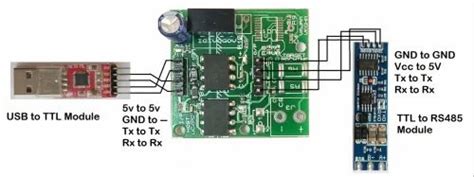 TTL UART to TTL UART Isolated Module for Isolated Serial Communication ...