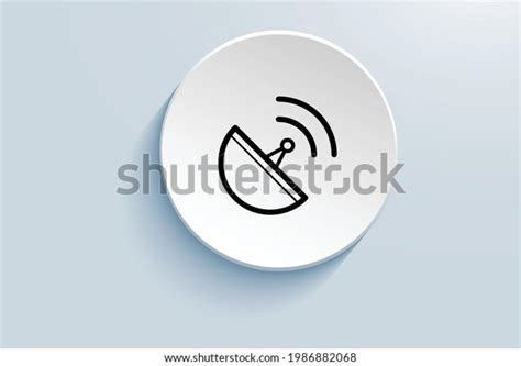 Telco Icon Isolated White Background Stock Vector (Royalty Free ...