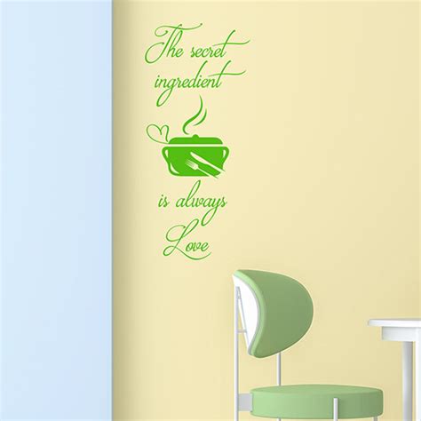 Adesivi Murali Cucina Con Scritte Wall Stickers Moderni