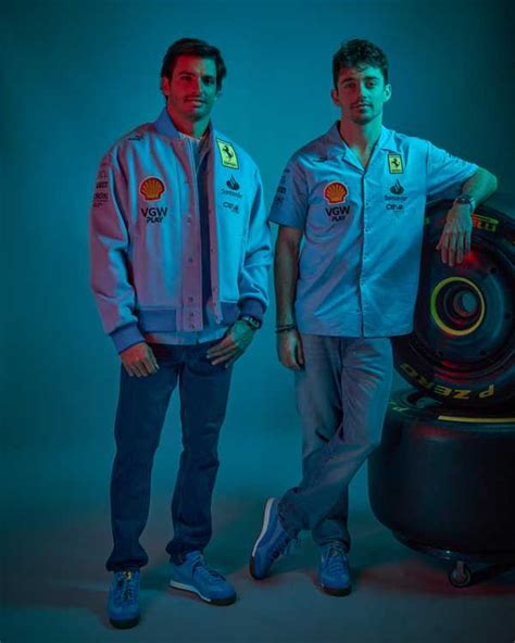 Ferrari Mostra Primeiras Imagens De Uniforme Azul Para O GP De Miami