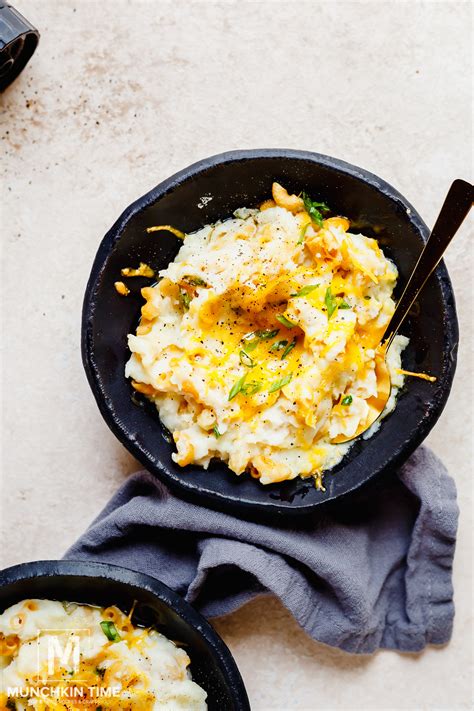 Leftover Mashed Potatoes and Pasta Recipe - Munchkin Time