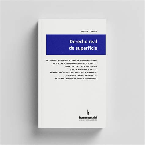 Causse Derecho Real De Superficie