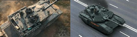 Comparison of ZTZ-99A and T-90M Proryv : r/TankPorn