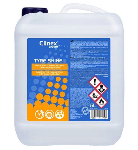 Clinex Tire Shine для обслуживания шин 5l купить на Avtoex из Польши в ...
