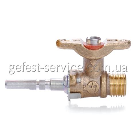 Кран пробковый газовой плиты Greta нового образца