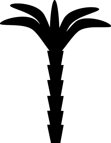 Svg Tropical Arbre Noix De Coco Oc An Image Et Ic Ne Svg Gratuite