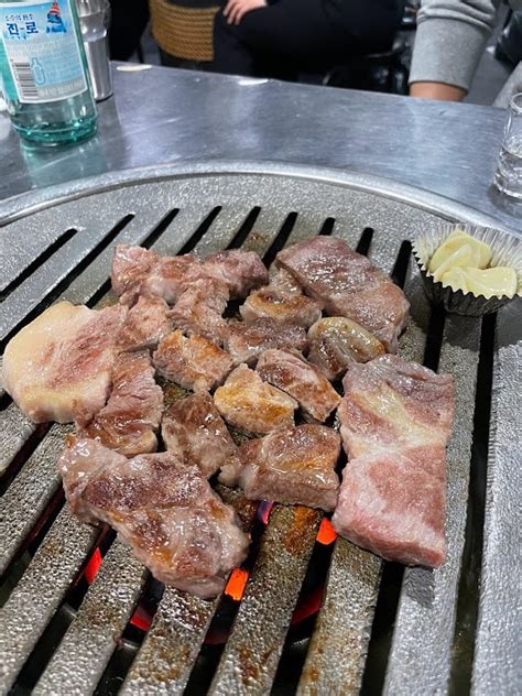 당산역 생고기 맛집 기찻길 연탄불 생고기 네이버 블로그