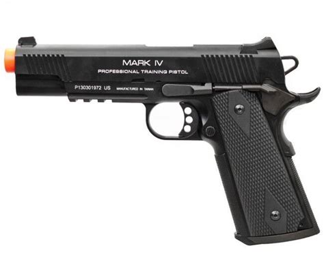 KWA Full Metal PTP M1911 MK IV NS2 Gas Blowback Pistol Airsoft Gun 101