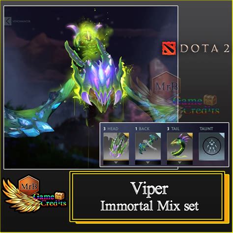 Viper Immortal Mix Set Malefic Drake S Hood Malefic Drake S