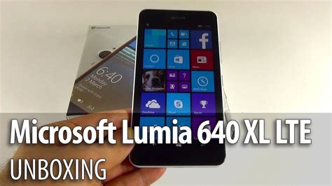 Microsoft Lumia 640 XL LTE Unboxing English Full HD GSMDome