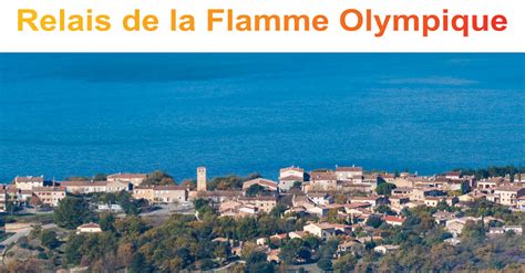 Relais De La Flamme Olympique Les Salles Sur Verdon Les Salles Sur