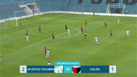 Torneoproyección 2023 Fecha 9 Resumen De Atlético Tucumán Y Colón