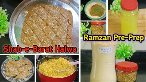 Chana Ki Daal Ka Halwa Ramzan Prep Shab E Barat Youtube