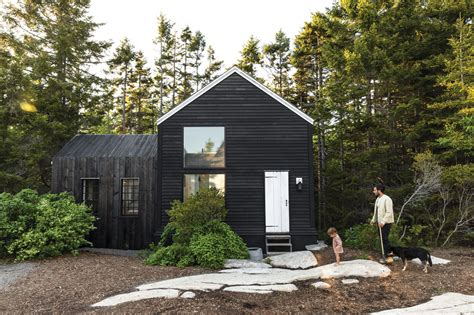 Charred is the New Black - Shou Sugi Ban | Maine Homes by Down East