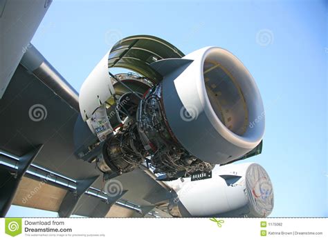 C-17 Military Aircraft Engine Stock Photography - Image: 1175082