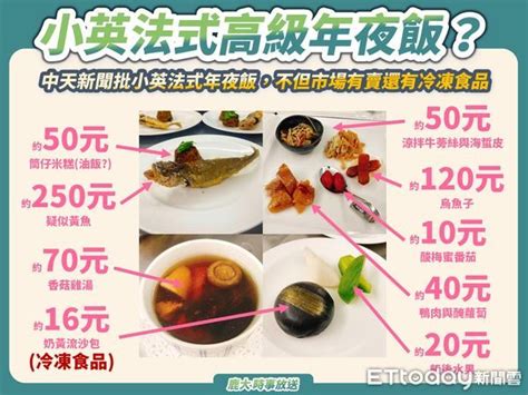 蔡英文年夜飯遭酸法餐！「食材估價圖」曝光 這道料理是冷凍食品 Ettoday政治新聞 Ettoday新聞雲