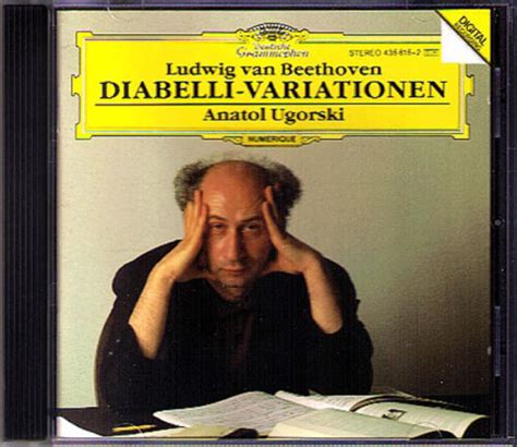 Anatol Ugorski Beethoven Diabelli Variations Dg Cd 1992 Variations Anton Ebay