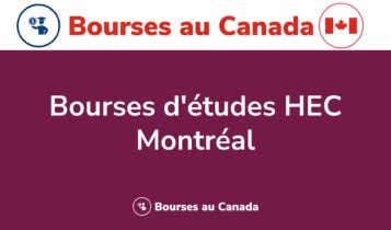 Bourses D Tudes Au Canada Disponibles Pour Trangers