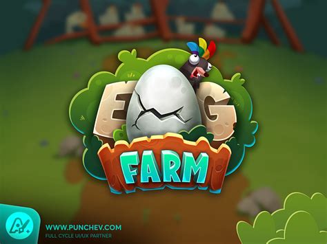 Egg Farm Logo Design by STUDIO PUNCHev on Dribbble