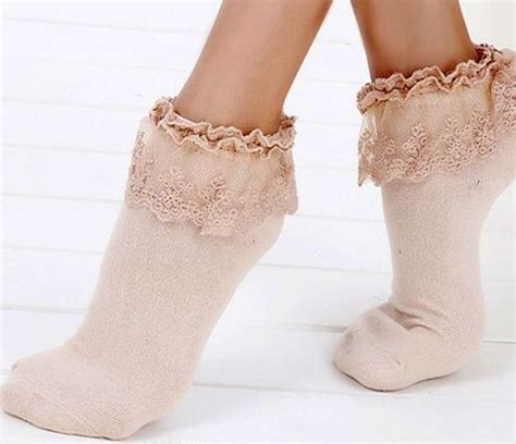 Sweet Cute Princess Girl Vintage Lace Ruffle Frilly Ankle Socks Ebay