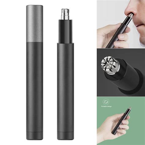 Mini Electric Nose Hair Trimmer Waterproof Safe Cleaner Tool Newly Easy ...