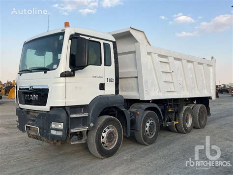 Buy Man Tgs X Twin Steer Dump Truck By Auction United Arab