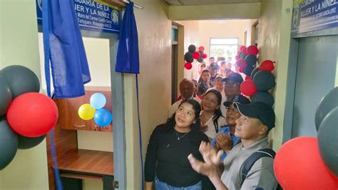 Inauguran Comisaría de la Mujer en una comunidad de El Tortuguero