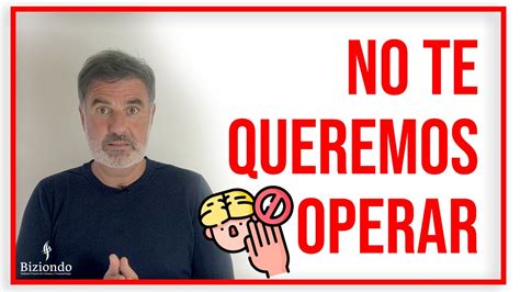 No Te Queremos Operar Unidad De Columna Biziondo YouTube