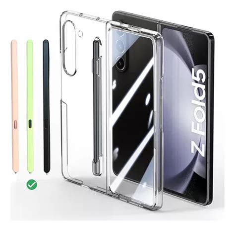 Capa Com Protector S Pen Holder Para Samsung Galaxy Z Fold 5