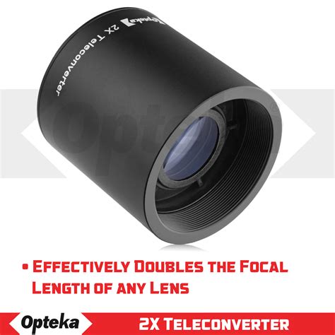 Opteka 500mm 1000mm F 8 High Definition Preset Telephoto Lens For