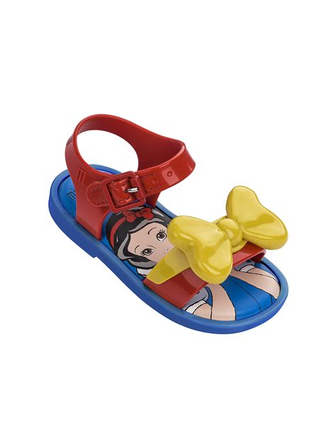 Mini Mar Snow White Sandal Red Contrast Le Wardrobe