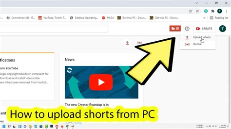 How To Upload Shorts Video On Youtube From PC YouTube