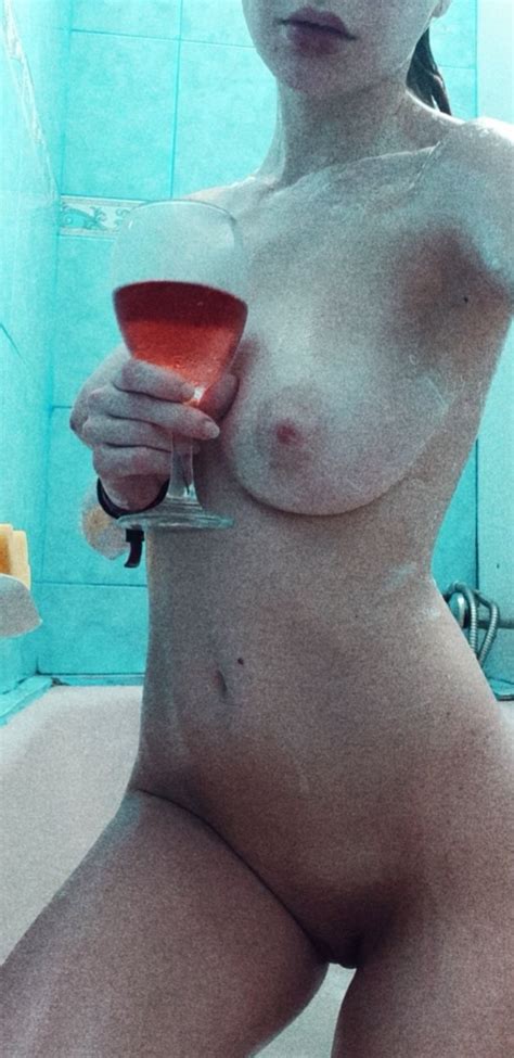 Tits And Wine Porn Pic