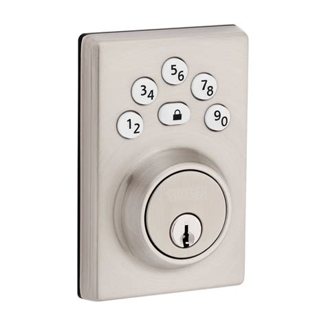 Smartcode Contemporary Keypad Deadbolt Weiser