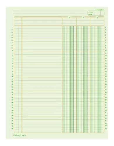 Block Tabular De Columnas C Concepto T Carta B