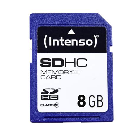 SDHC memory card Intenso (8 GB), 3016051