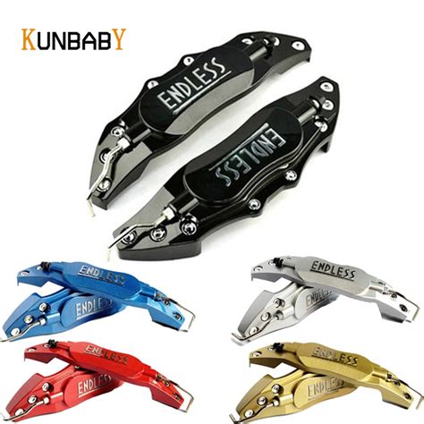 Aliexpress Buy KUNBABY 2PCS Car Styling Aluminum Endless Brake