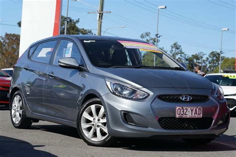 SOLD 2017 Hyundai Accent Sport In Silver Used Hatch Hillcrest QLD