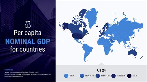 GDP Per Capita Choropleth Map Template | Visme