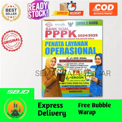 BUKU PPPK PENATA LAYANAN OPERASIONAL 2024 2025 TERBARU BUKU P3K